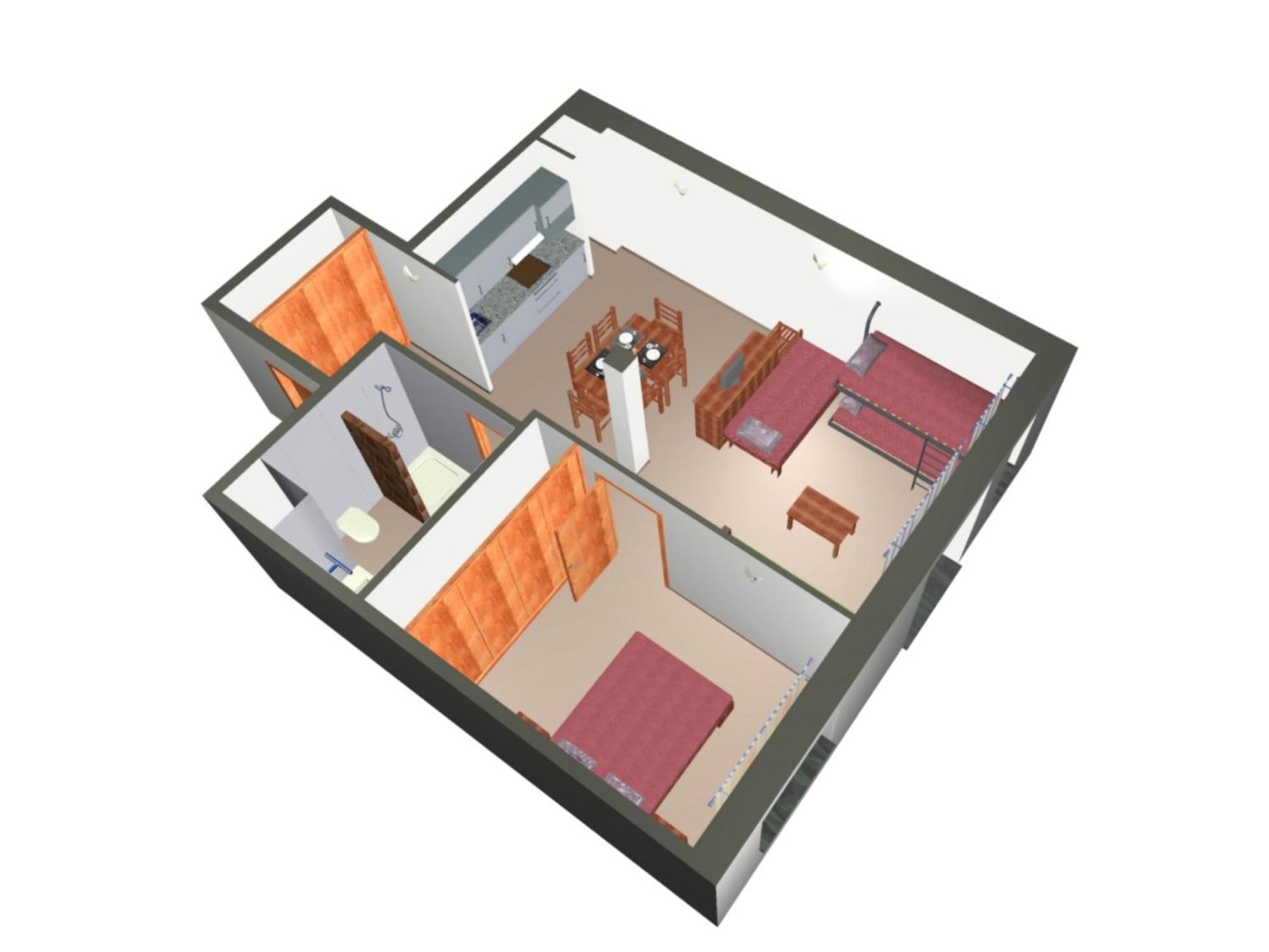 Aparthotel Rialb El Serrat Bilik gambar